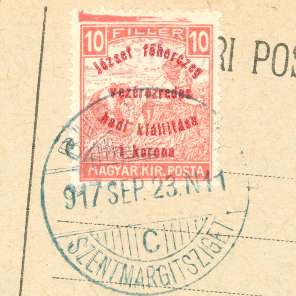 Reaper stamp, Hungary